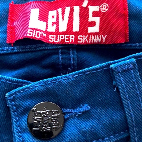 Levi’s 510 Super Skinny Jeans (16 Regular / 28x28) P204 - Picture 3 of 8